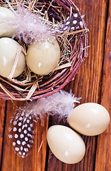 Image showing Eggs pheasant