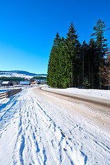 Image showing Winter mountains