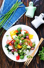 Image showing greek salad