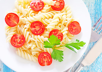 Image showing pasta with tomato