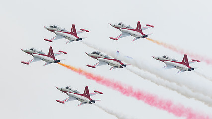 Image showing LEEUWARDEN, THE NETHERLANDS - JUNE 10, 2016: Turkish Air Force D