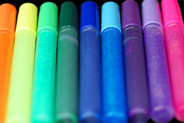 Image showing Glitter Glue Pens