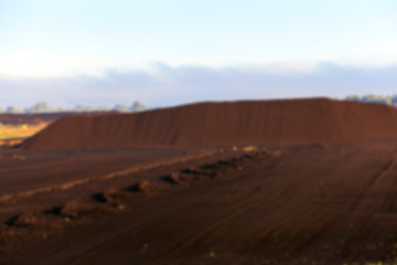 Image showing extraction of peat