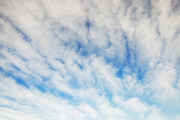 Image showing photographed the sky with clouds