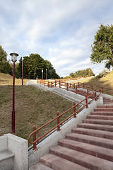 Image showing stairs in the park