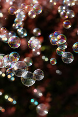 Image showing Soap bubbles