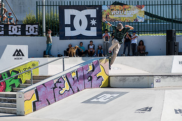 Image showing Tiago Lopes during the DC Skate Challenge