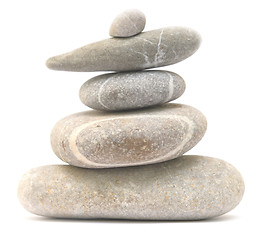 Image showing balancing stone tower