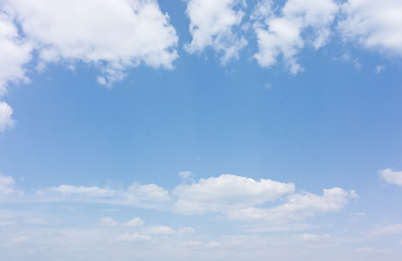 Image showing blue sky backgound