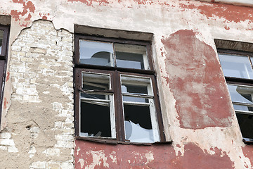 Image showing old building, close-up