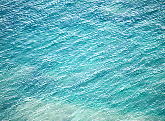 Image showing sea water background