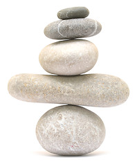 Image showing balancing stone tower