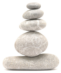 Image showing balancing stone tower