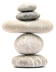 Image showing balancing stone tower