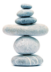 Image showing balancing stone tower