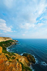 Image showing Sea and mountains in Crimea