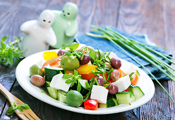 Image showing greek salad