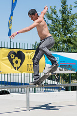 Image showing Claudio Costa during the DC Skate Challenge