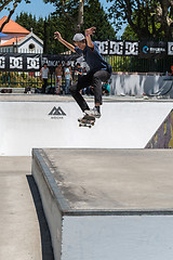 Image showing Miguel Pinto during the DC Skate Challenge