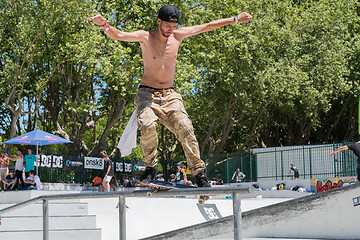 Image showing Tiago Xarepe during the DC Skate Challenge