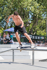 Image showing Gabriel Ribeiro during the DC Skate Challenge