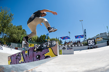 Image showing Daniel Fernandes during the DC Skate Challenge