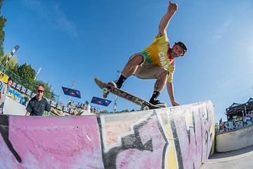 Image showing Francisco Lopez during the DC Skate Challenge