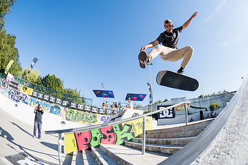 Image showing Daniel Fernandes during the DC Skate Challenge