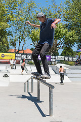 Image showing Miguel Pinto during the DC Skate Challenge