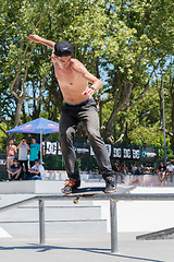 Image showing Daniel Ferreira during the DC Skate Challenge