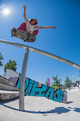 Image showing Pedro Fangueiro during the DC Skate Challenge