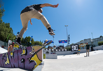 Image showing Daniel Fernandes during the DC Skate Challenge