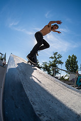 Image showing Cesar Afonso during the DC Skate Challenge