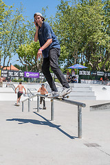 Image showing Miguel Pinto during the DC Skate Challenge