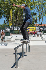 Image showing Miguel Pinto during the DC Skate Challenge