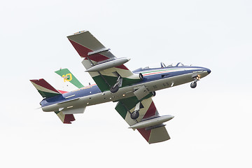 Image showing LEEUWARDEN, THE NETHERLANDS-JUNE 10, 2016: Italian aerobatic tea