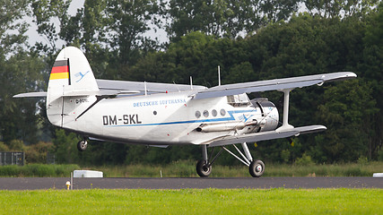 Image showing LEEUWARDEN, THE NETHERLANDS-JUNE 10: An old german DM-SKL Deutsc