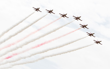 Image showing LEEUWARDEN, THE NETHERLANDS - JUNE 10, 2016: Turkish Air Force D