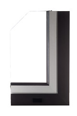 Image showing Aluminium window sample