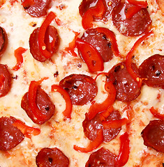 Image showing pepperoni pizza