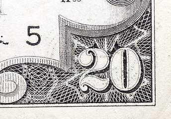 Image showing American dollars, close-up