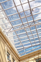 Image showing transparent ceiling