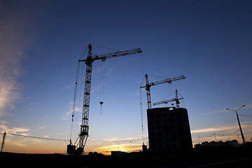 Image showing construction of a new home