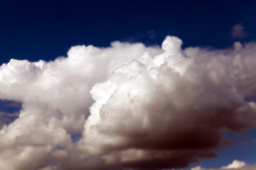 Image showing photographed the sky with clouds