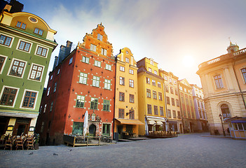 Image showing Stockholm city early morning