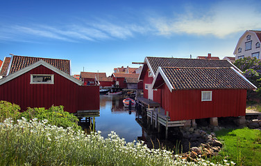 Image showing Cottage in Sweden, Scandinavia 