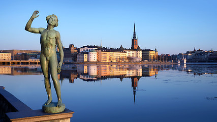 Image showing View over Stockholm, Sweden