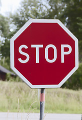 Image showing stop sign