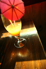 Image showing Luminous Yellow Drink