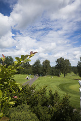 Image showing golf competition